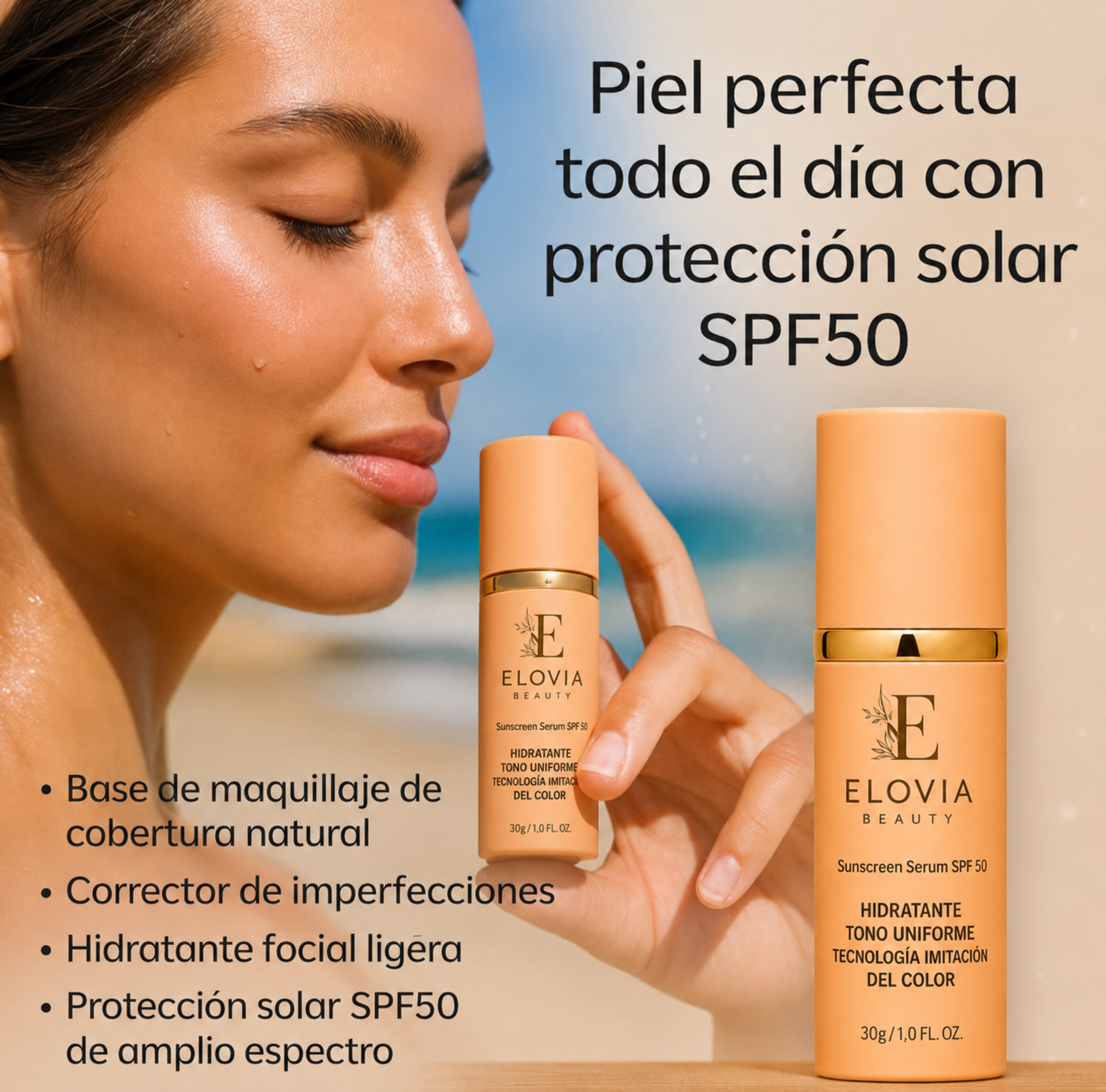 LumAdapt SPF50 – Base de maquillaje adaptativa