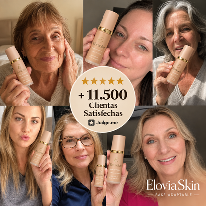 EloviaSkin SPF50 – Base de maquillaje adaptativa
