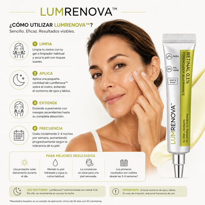 LumRenova™ — Crema Renovadora Facial