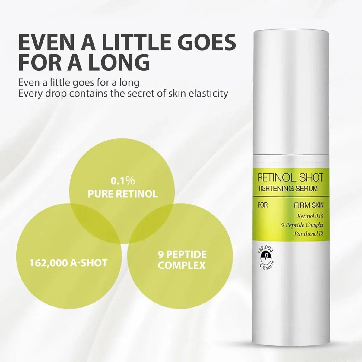 Suero Reafirmante con Retinol Potenciador Elovia Beauty