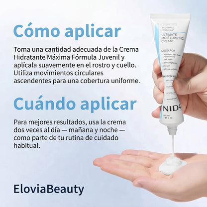 Crema Facial Rejuvenecedora Coreana NIDA